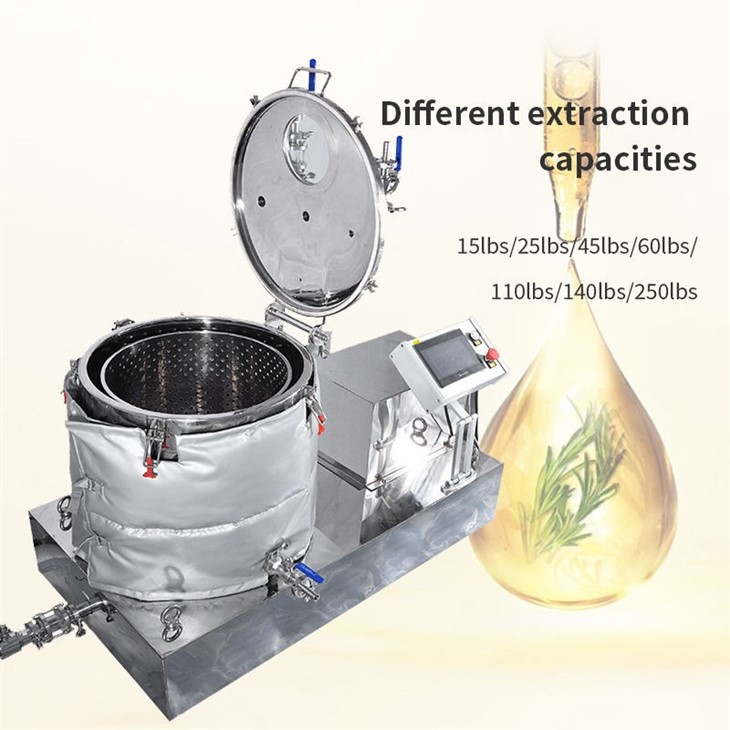 Plant Oil Essence Ethanol Extraction Machine